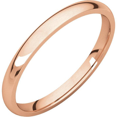 Comfort-Fit Band - Gold Ring Palko Jewellery Design 4 Rose 2mm